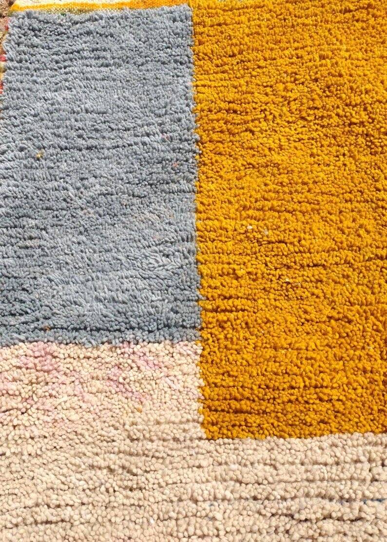 Handmade Beni Ouraine rug, size 100 x 200 cm