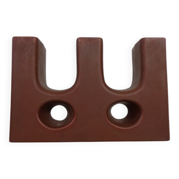 Dutch Studio Ceramic Vase by Marius & Hugo Van Woerden for Vest Keramiek, 1970s