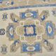 Oversized Oushak rug sku 3518