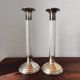 Vintage 70s candlestick pair