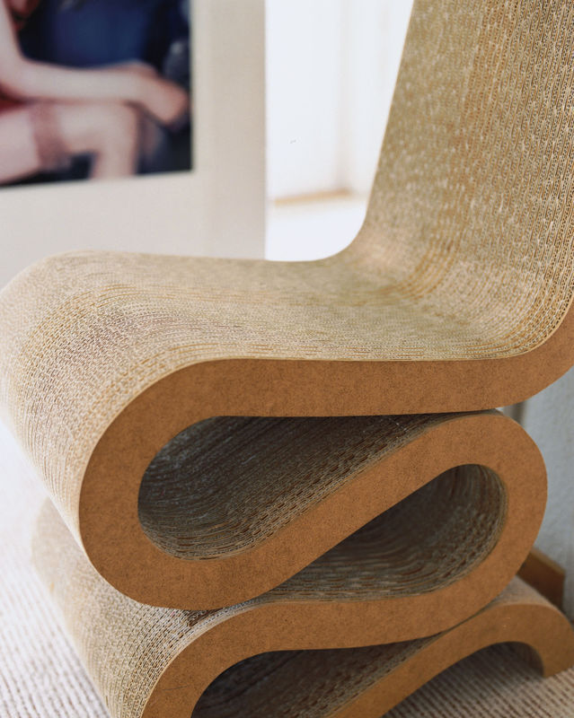 Wiggle chair by Frank Gehry editor Vitra