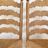 Pair of antique Provencal chairs