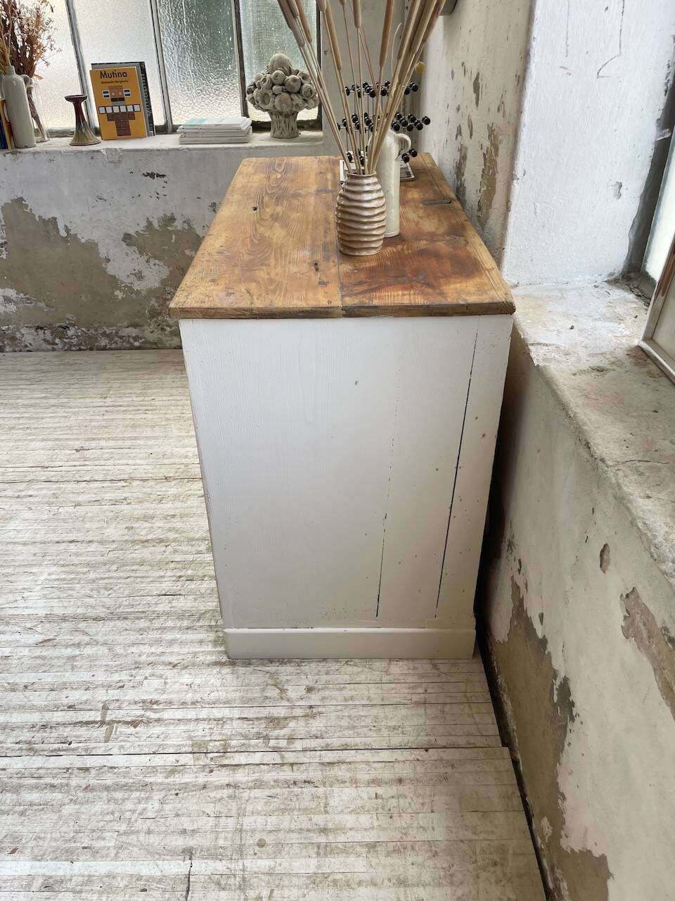 White patina sideboard craft furniture
