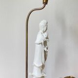 Fine ceramic lamp from the early 20th century