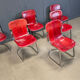 Vintage dining chairs by Cidue, 1970s - set of 6