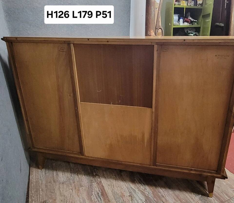 Vintage Scandinavian style teak sideboard circa 1950