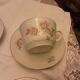 5 cups and saucers for breakfast antique porcelain