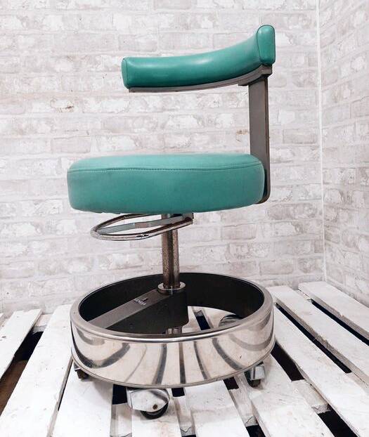 Vintage Industrial Swivel Chair • Siemens • 1975