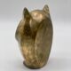 Owl statue / Bronze bookend owl - France Regina 1960