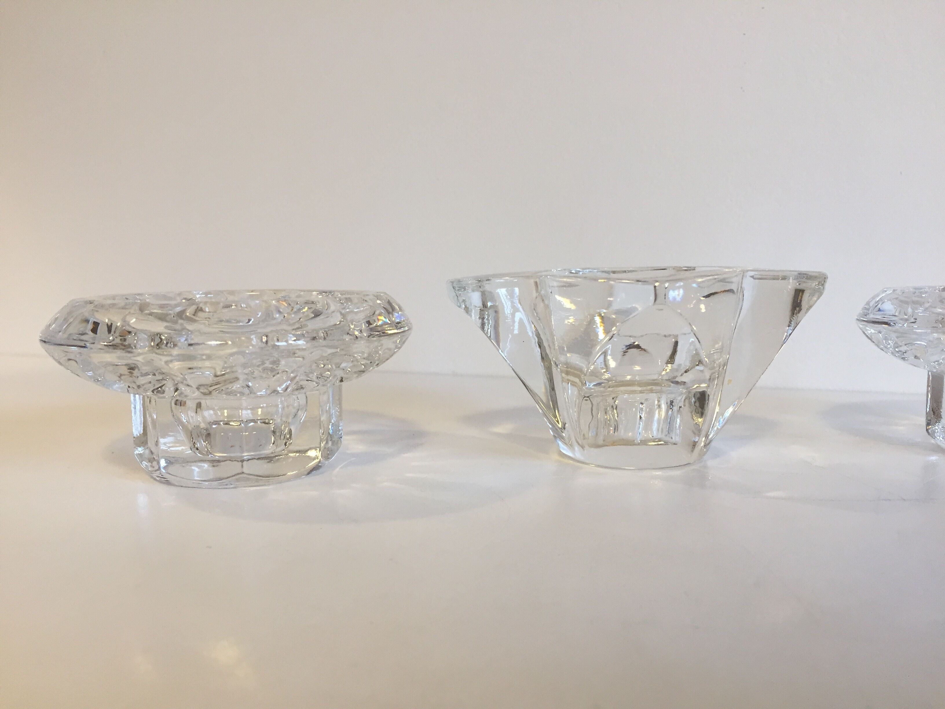 Set of 3 crystal photophores