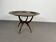 Spider Base Coffee Table with Brass Tray Top