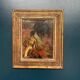 Original Swedish Oil on Panel – "The Bullfight" by Owe Wessbohn – Dated 1953 – Framed Period Piece – 59 × 51 cm