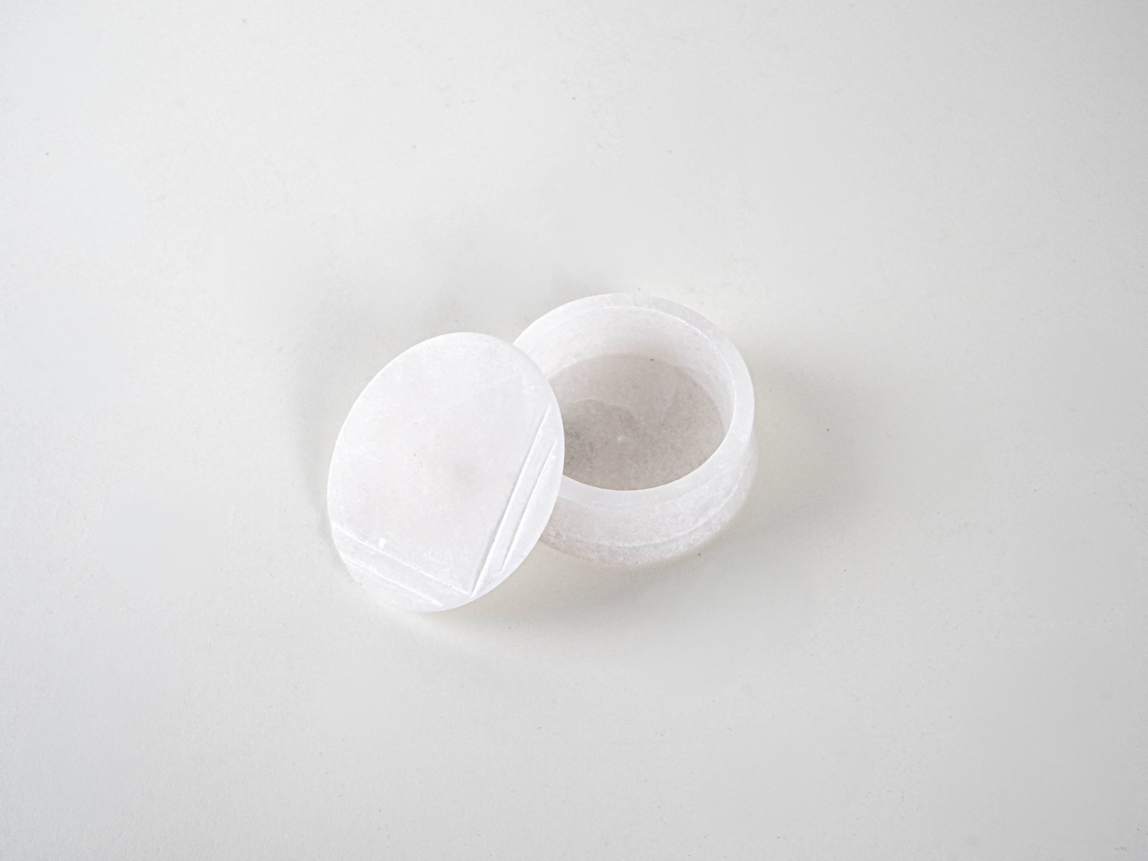 Stone box, Italian design, 1970s, production: Italy