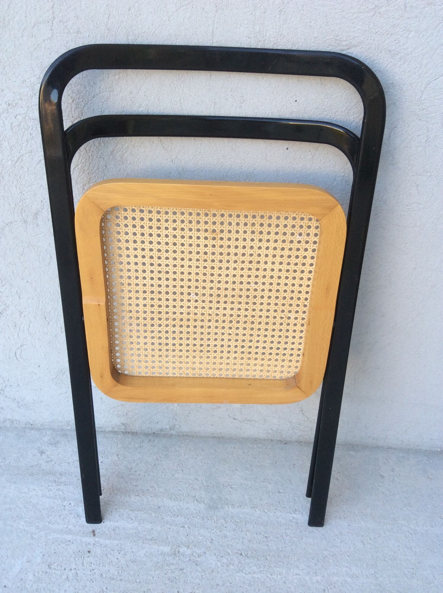 2 vintage Giorgio Cattelan folding chairs for Cidue 70s