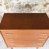 Commode vintage à 4 tiroirs, Circa 60’s