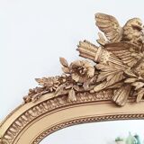 Napoleon III mirror decorated with birds