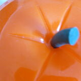 Orange apple ice bucket, 70 years