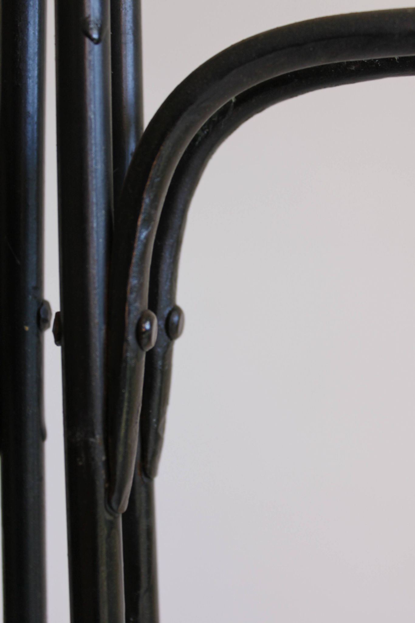 Large Wrought Iron Floor Candelabra, 1950s