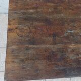 Rustic table in solid oak