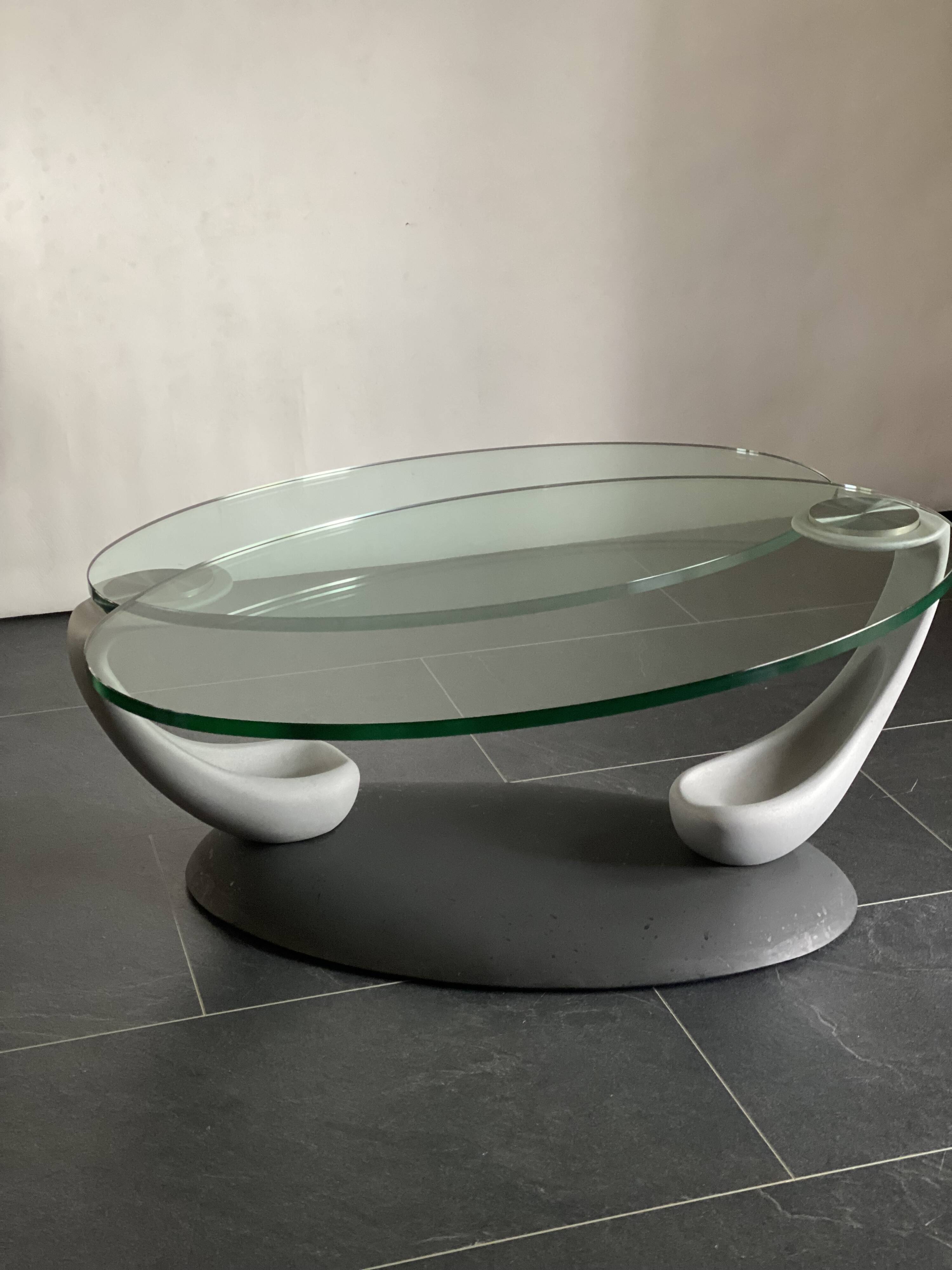 Table basse papillon vintage