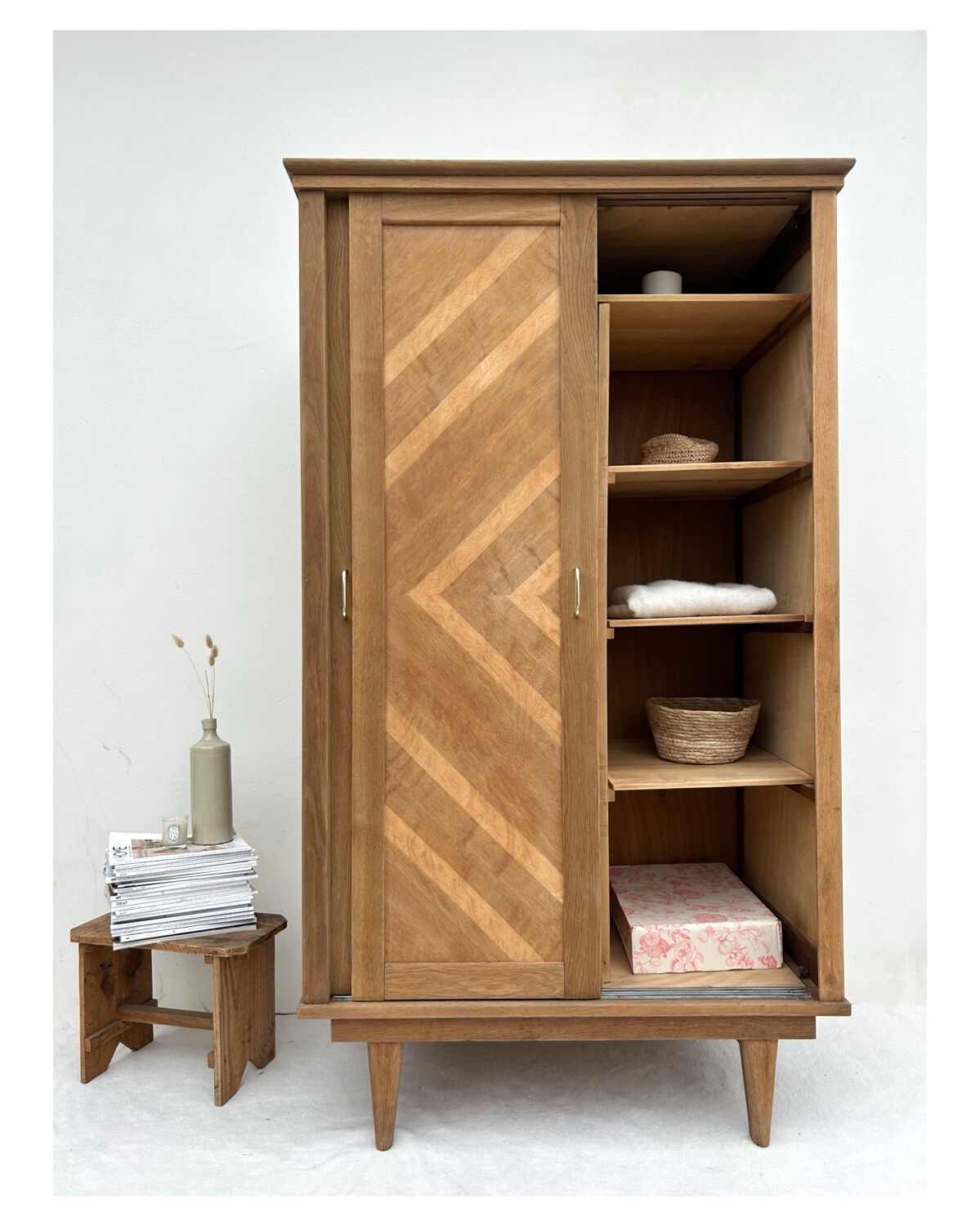 Vintage Parisian wardrobe