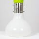 Carlo Nason atribution . White and green glass lamp. 1970s.