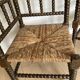 Fauteuils d’angle bois tourné