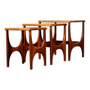 table gigognes en teck