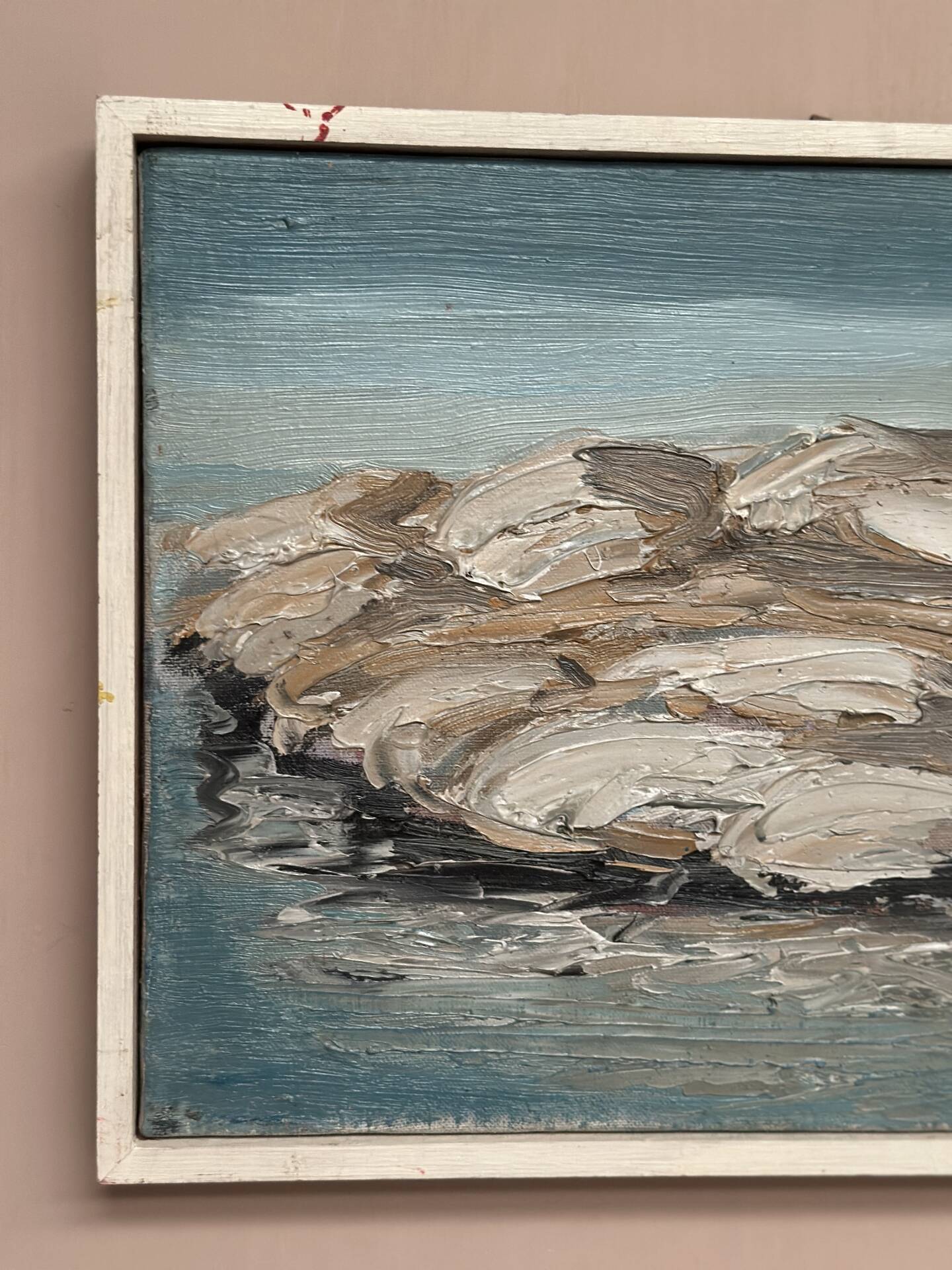 Swedish Oil on Canvas – “The Bohuslän Mountain” by Nils Olsson