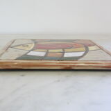 Ceramic table mat by Martine Azema