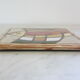 Ceramic table mat by Martine Azema