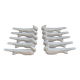 10 ceramic "bird" knife rests