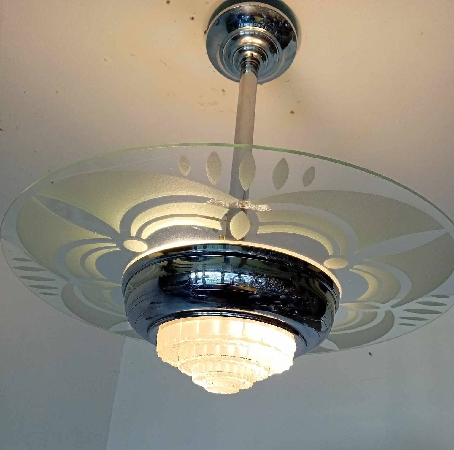 Lustre dalle Art Déco 1930