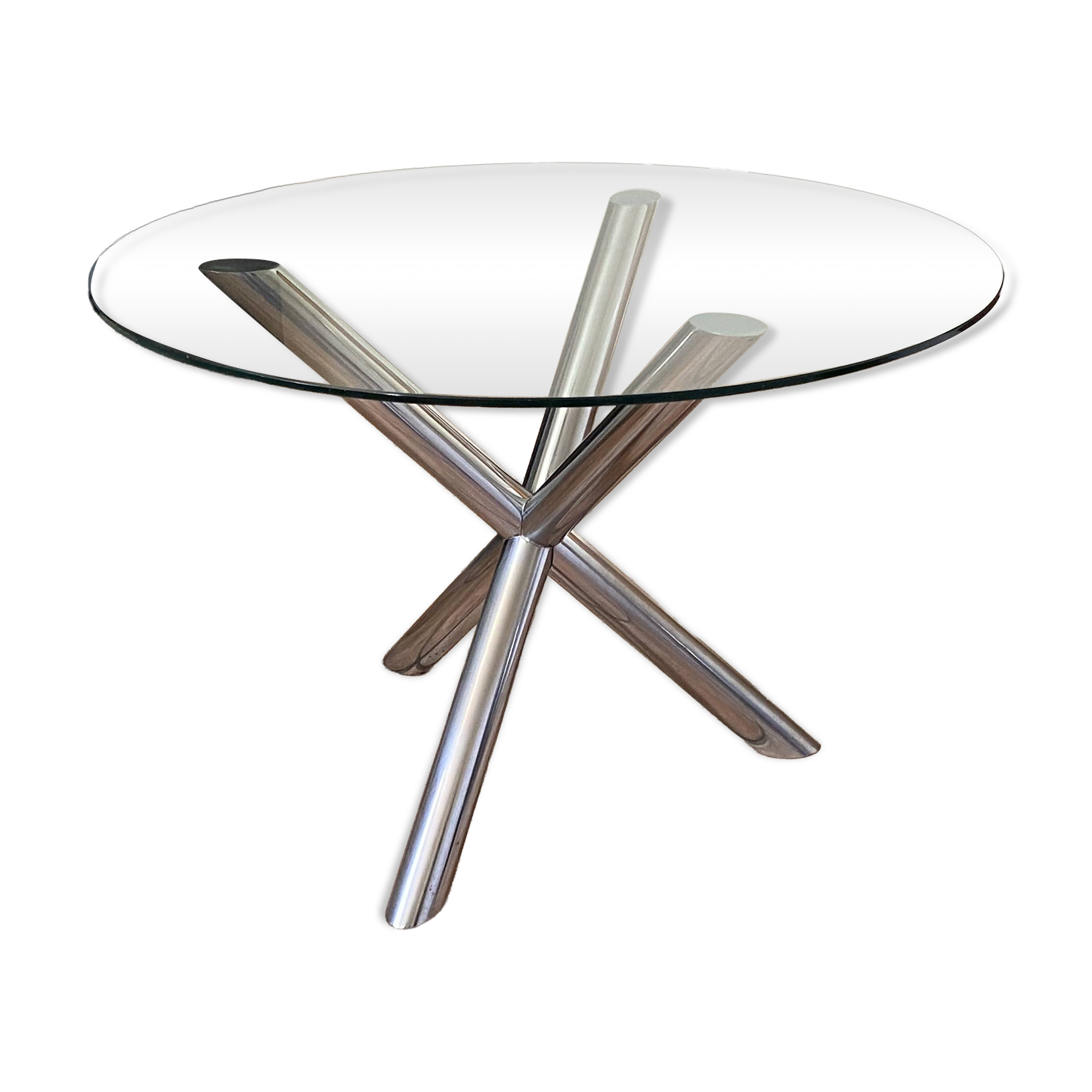 Renato Zevi table for Roche Bobois. 1970. Diameter 120cm.