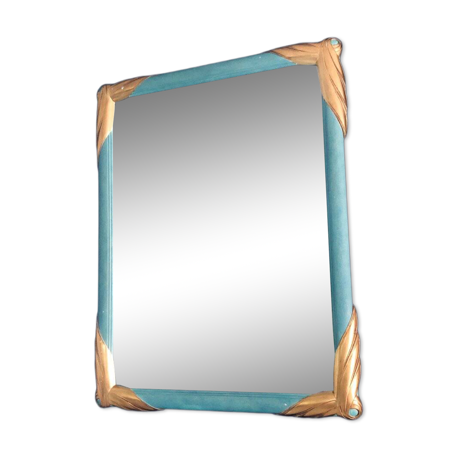 Hollywood Regency Style Framed Mirror from Deknudt, Belgium, 1970s
