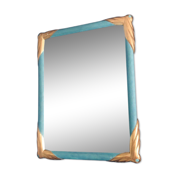 Hollywood Regency Style Framed Mirror from Deknudt, Belgium, 1970s — Beyit