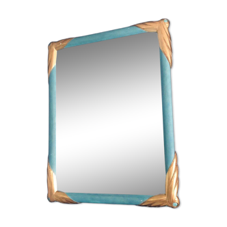 Hollywood Regency Style Framed Mirror from Deknudt, Belgium, 1970s