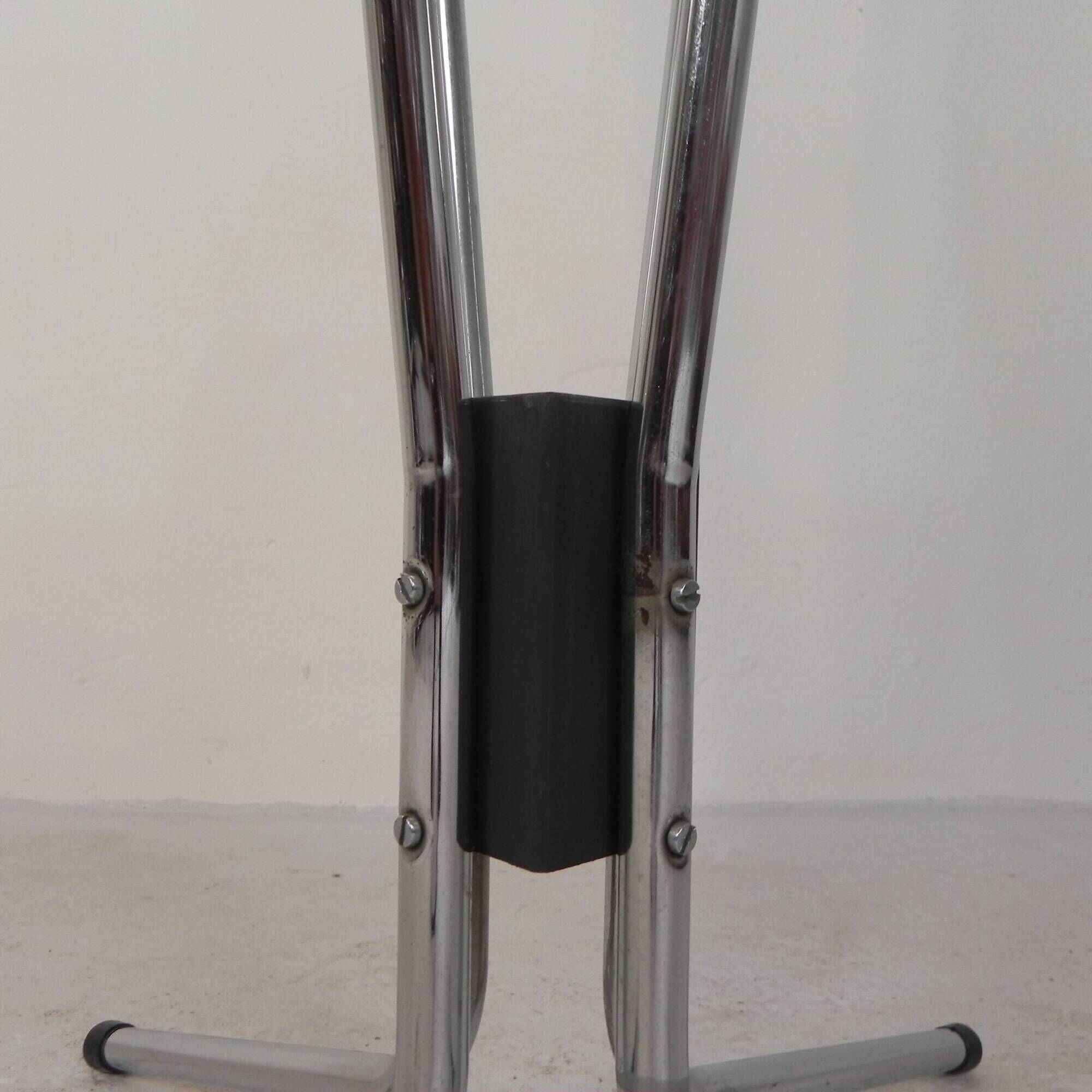 Freestanding Tubax coat rack with 4 tubes and 12 hooks, 1950s