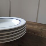 Lot of 5 hollow plates