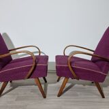 Vintage Armchairs by Jaroslav Smidek, 1960s, Set of 2