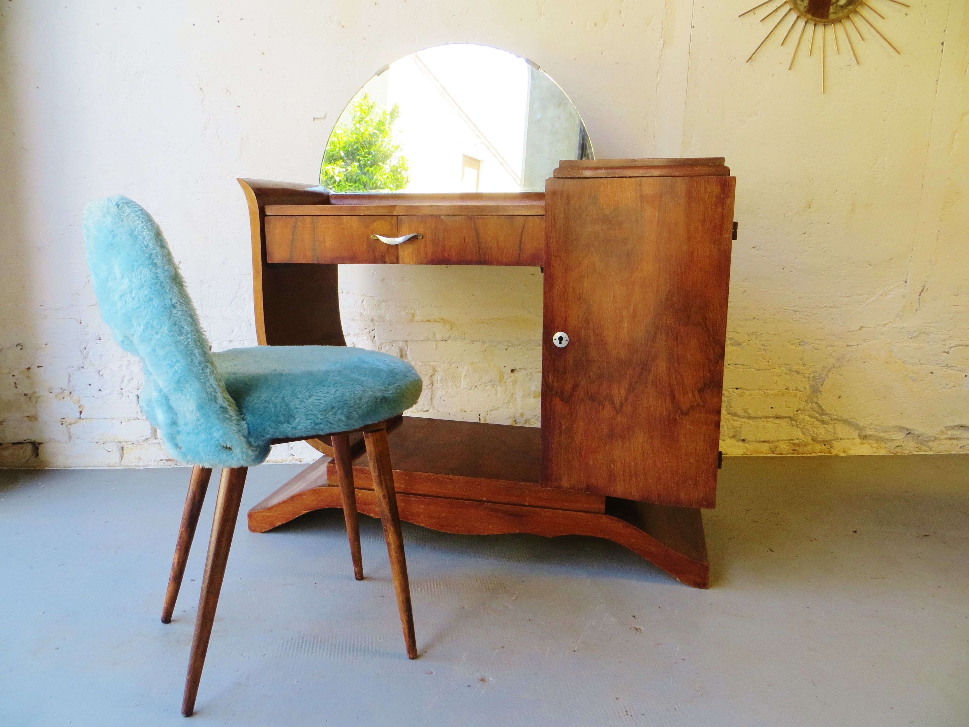 Art deco vanity table the 30s