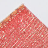 Red vintage runner rug, 91x341cm