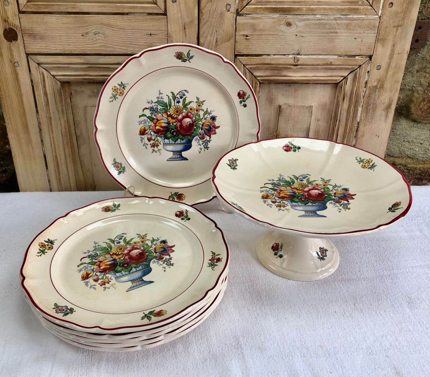 Old fruit cutters model Floralia Villeroy & Boch