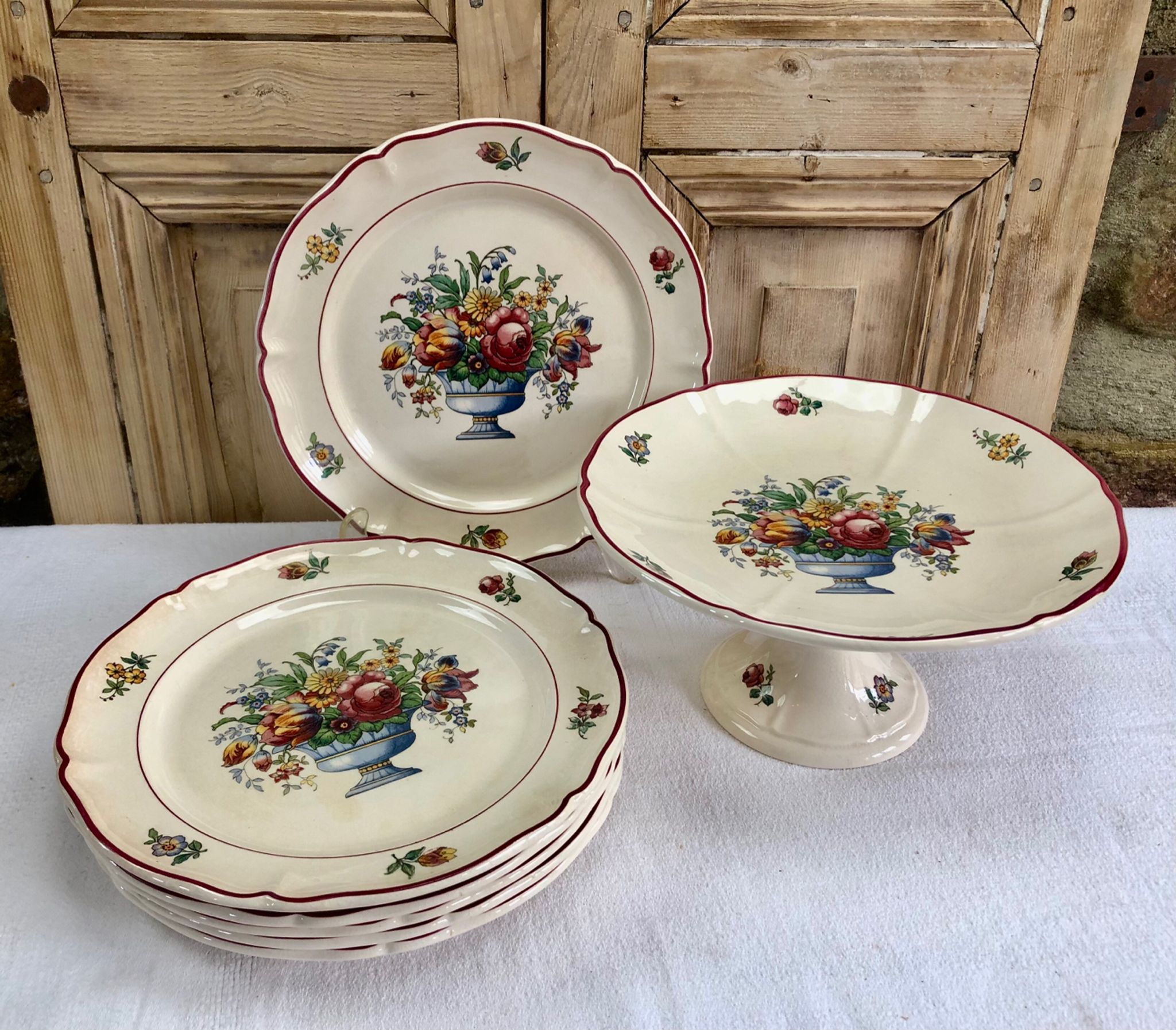 Old fruit cutters model Floralia Villeroy & Boch