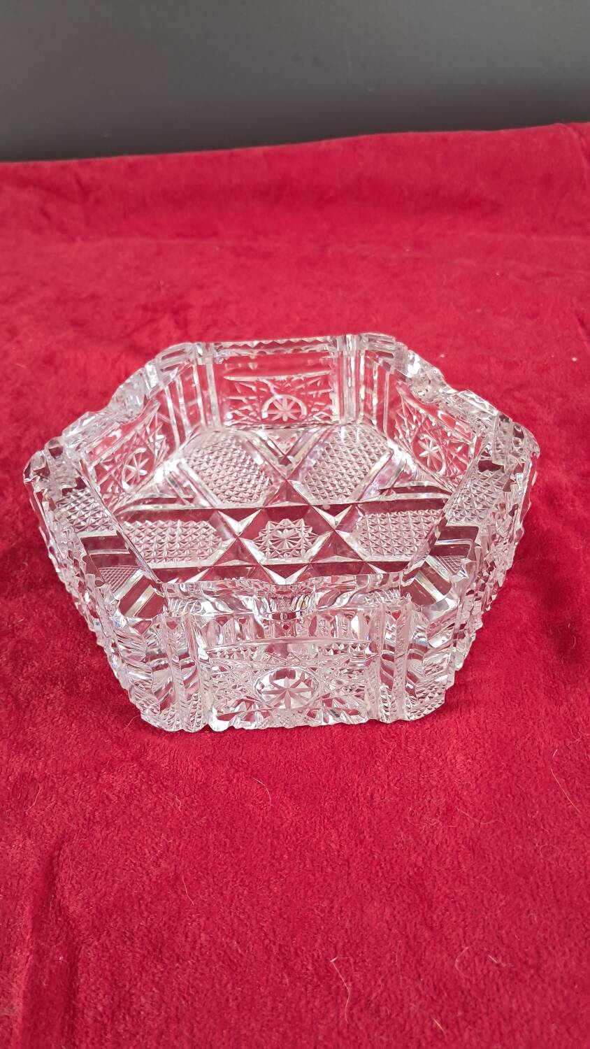 Crystal ashtray