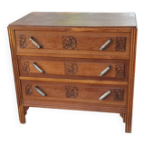 Old small art deco chest of drawers