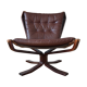 Chaise de faucon danois à bas dos du milieu du siècle, sigurd ressell, années 1970