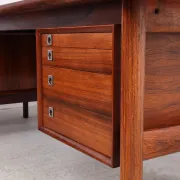 Bureau exécutif vintage avec buffet, Arne Vodder pour Sibast, années 1960
