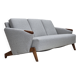 Danish design by Arne Hovmand-Olsen, 3-seater sofa model 490, reupholstered