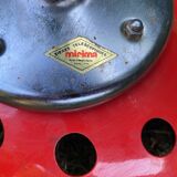 Tabouret siège de tracteur rouge  par Fermigier pour Mirima vers 1970